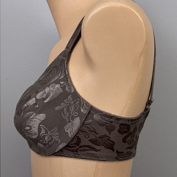 Wacoal Awareness Full Figure Seamless Underwire Bra 32D 85567 Taupe Brown New - Picture 3 of 7
